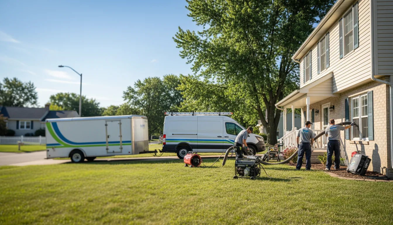 Flooded Basement Restoration And Cleanup With Repair in Jansen, NE near me